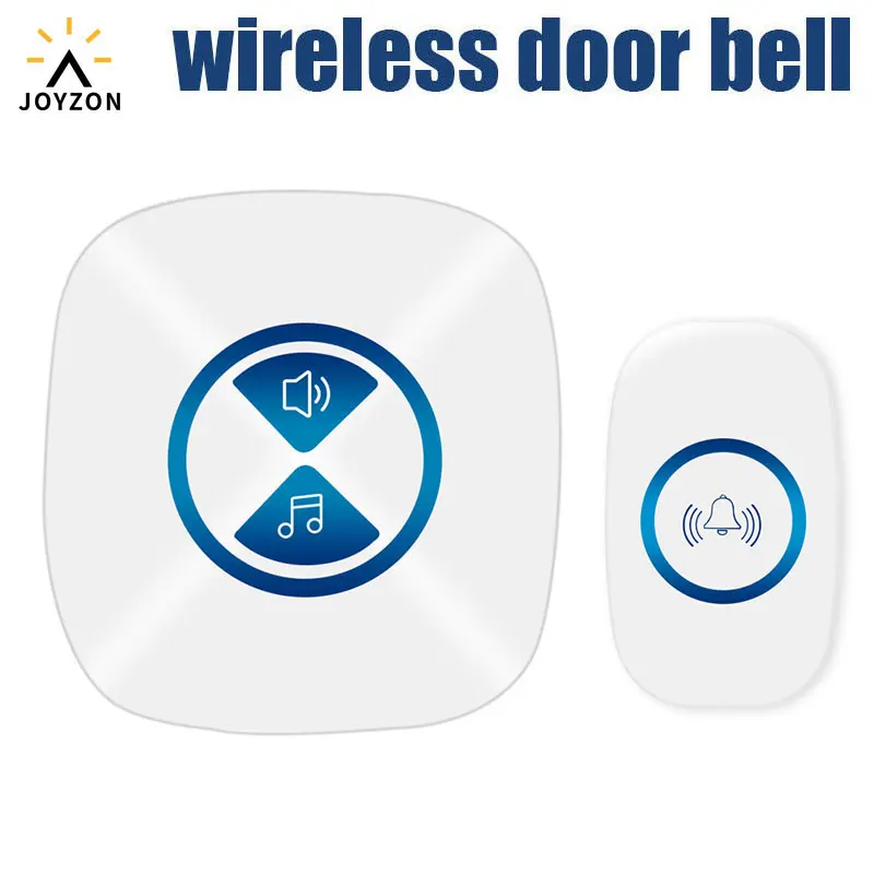 Беспроводной дверной звонок Водонепроницаемый 150 м Пульт дистанционного