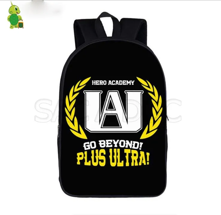 Новый рюкзак с аниме My Hero academic Mochila женский школьная сумка для подростков девочек