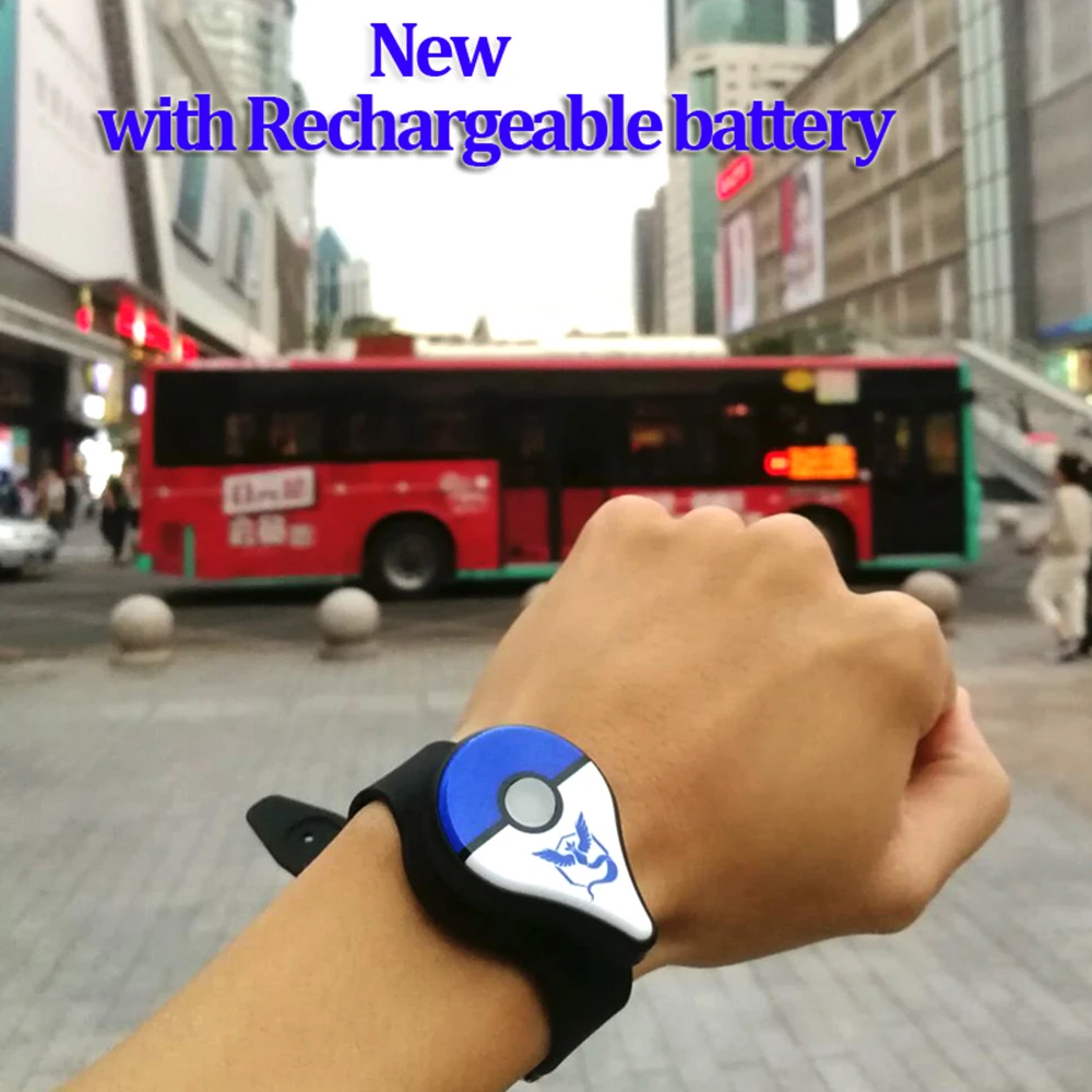 Автоматический захват для Pokemon Go Plus Bluetooth светодиодный светильник умный Браслет