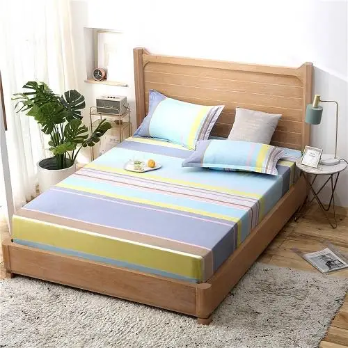 kuailekongjian 69 1 шт полиэстер Печатный набор матрасов с четырьмя углами и эластичными лентами горячая распродажа - Цвет: kuailekongjian