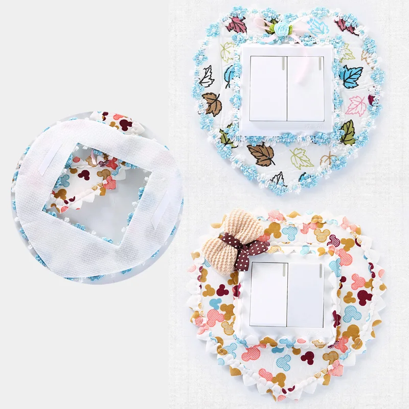 Тканевые наклейки на выключатель двойной переключатель защитная крышка