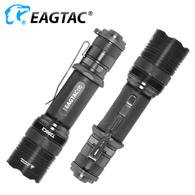 EAGTAC T200C2 XML2 SFT40 1277lm светодиодная вссветильник полицейский фонарь 18650 CR23A