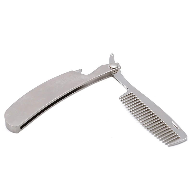 Новый мужской специальный портативный деревянный складной гребень набор мини