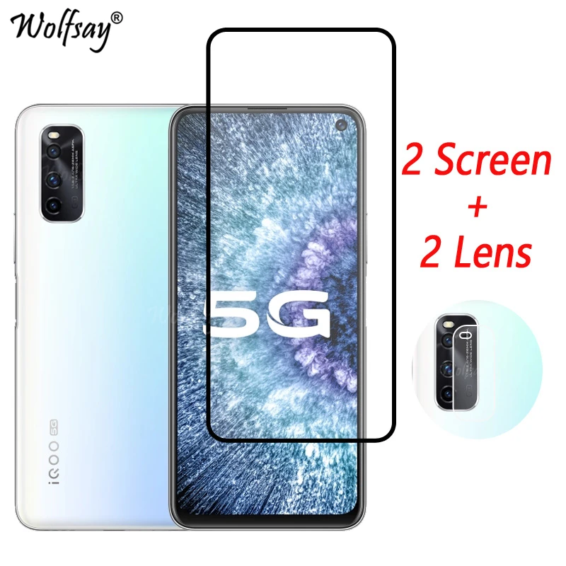 Закаленное стекло для Vivo iQOO Neo3 5G, Защита экрана для Vivo iQOO Neo 3 Neo5 Lite 5 SE, стекло для камеры Vivo iQOO Neo 3, стекло