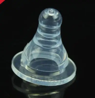 

1pcs Baby Silicone Standard Neck Soft Teats Cross Hole Natural Flow Nipples