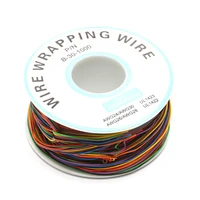 ok line 8 colors wrapping wire 30awg cable pcb flying jumper wire electrical wire for laptop motherboard pcb solder