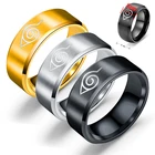 Аниме-кольцо для косплея, мужское кольцо из нержавеющей стали, кольцо на мизинец, ювелирные изделия, аксессуары