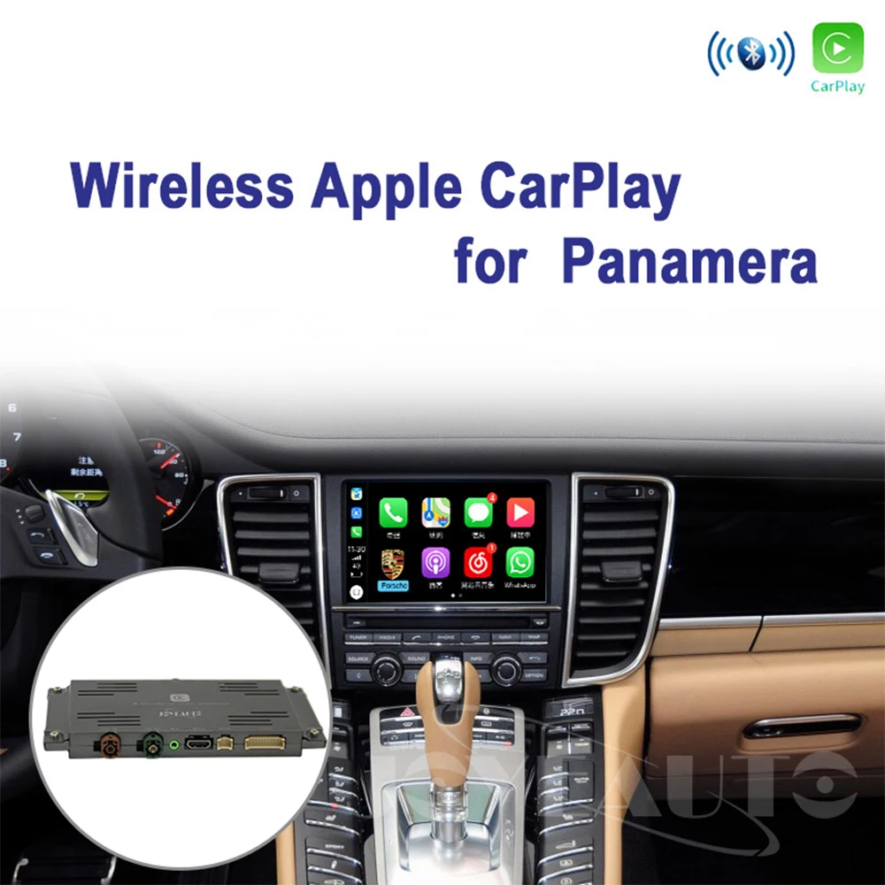 for Panamera Joyeauto OEM беспроводной Apple CarPlay для Porsche PCM 3,1 Android Авто Cayenne Macan Cayman Panamera Boxster 718 991 911 автомобильный игровой - Цвет: for Panamera