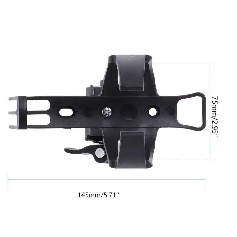 

Bicycle Water Bottle Cage Bike Cup Holder Cycling MTB 360 Degree Rotating Drink Holder