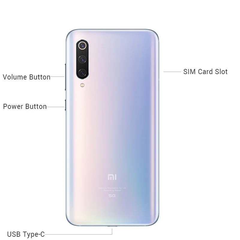 Смартфон Xiaomi Mi 9 Pro 5G Nerwork, 12 Гб, 256 ГБ, Восьмиядерный процессор Snapdragon 855 Plus, 48мп, тройная задняя камера 6,3" VC LiquidCool, NFC