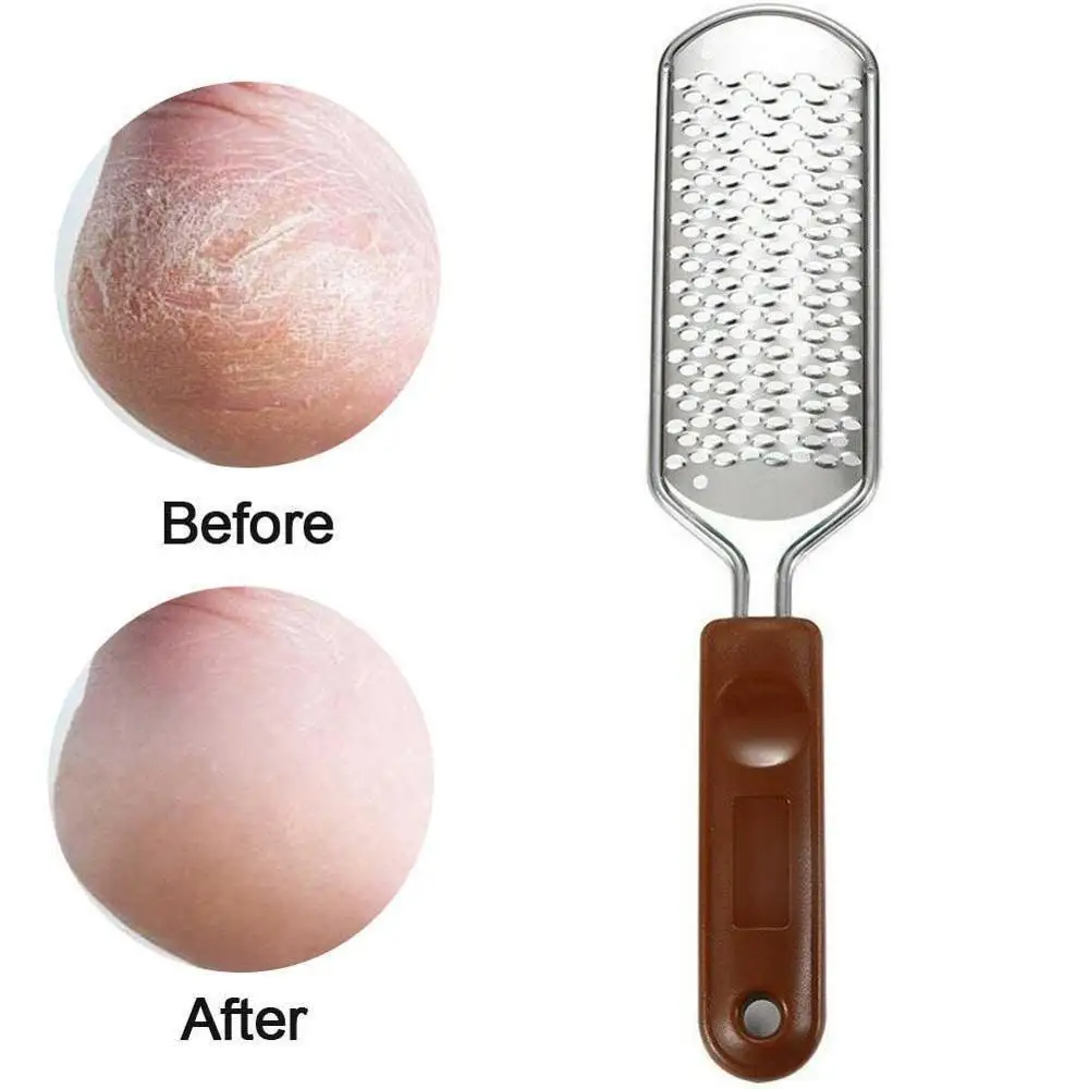 1 шт. отшелушивающий инструмент для педикюра Уход за ногами мозоли пилка ног