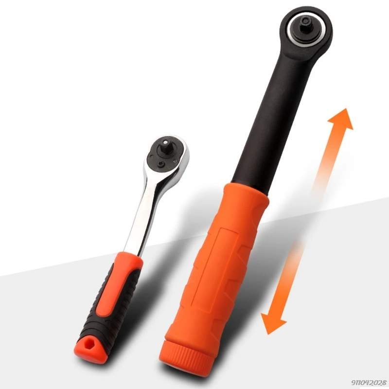 

Handle Lengthened and Thickened Eight-in-one Fast Ratchet Socket Wrench Set More Convenient to Carry Time-saving Tool Wholesale