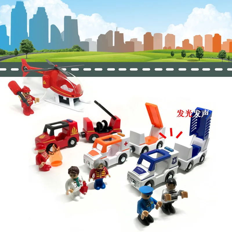 

Городской инженерный автомобиль для уборки пожарного вертолета локомотивного двигателя железной дороги игрушечные автомобили для детей