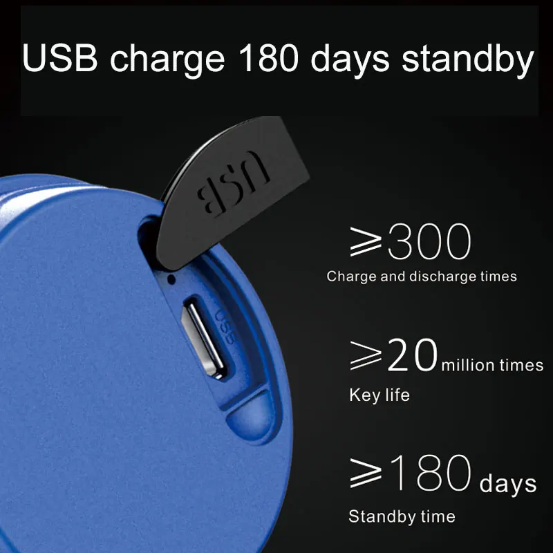 Велосипедный мини-звонок зарядка через USB 4 режима работы запчасти для