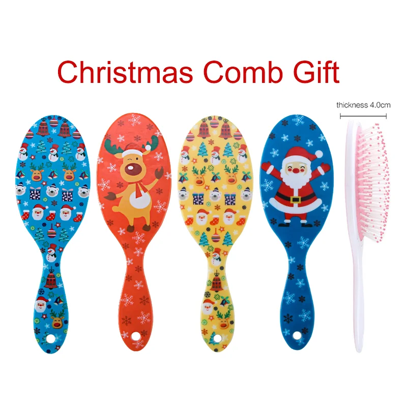 

New Arrival Christmas Comb Gift Cartoon Hair Brush Haircare Massage Anti-Static Scalp Airbag Hair Styling Tool Wholesale