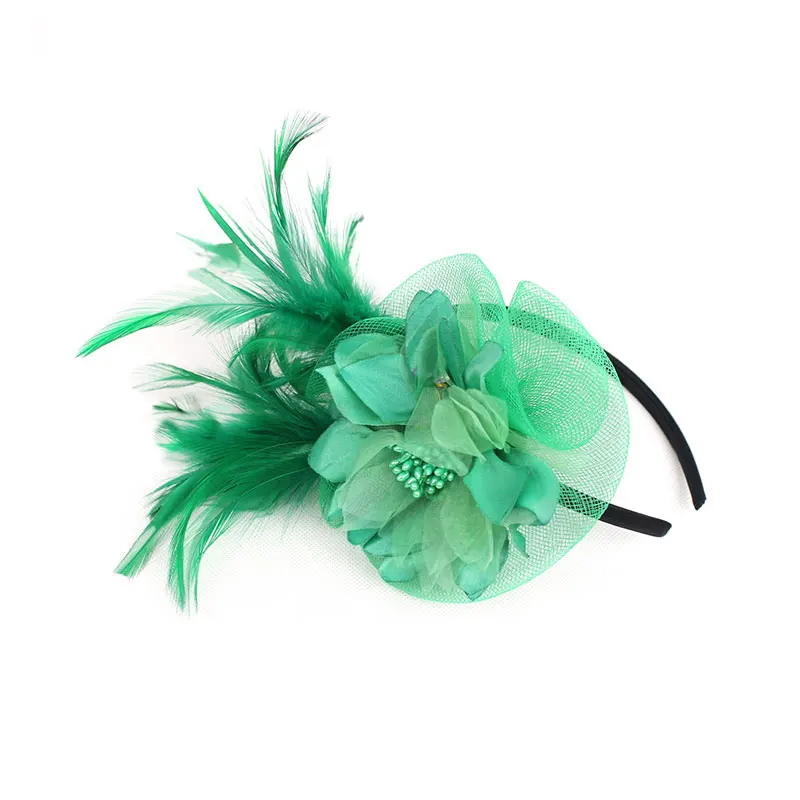 Брендовая Новая модная сексуальная женская шляпа Sinamay для коктейвечерние