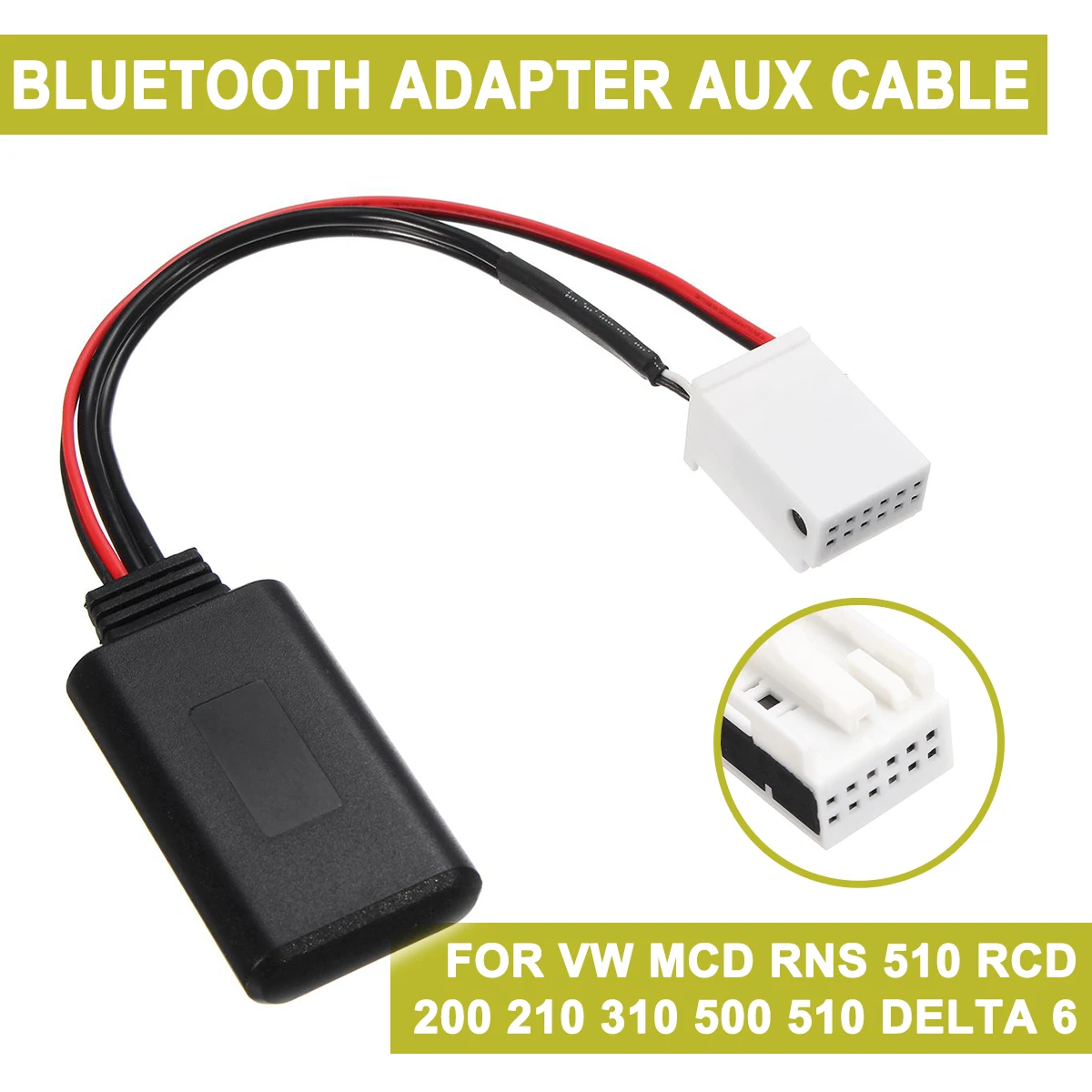 Аудиокабель адаптер Delta 6 для VW MCD RNS 510 RCD 200 210 310 500 аксессуары автомобильной
