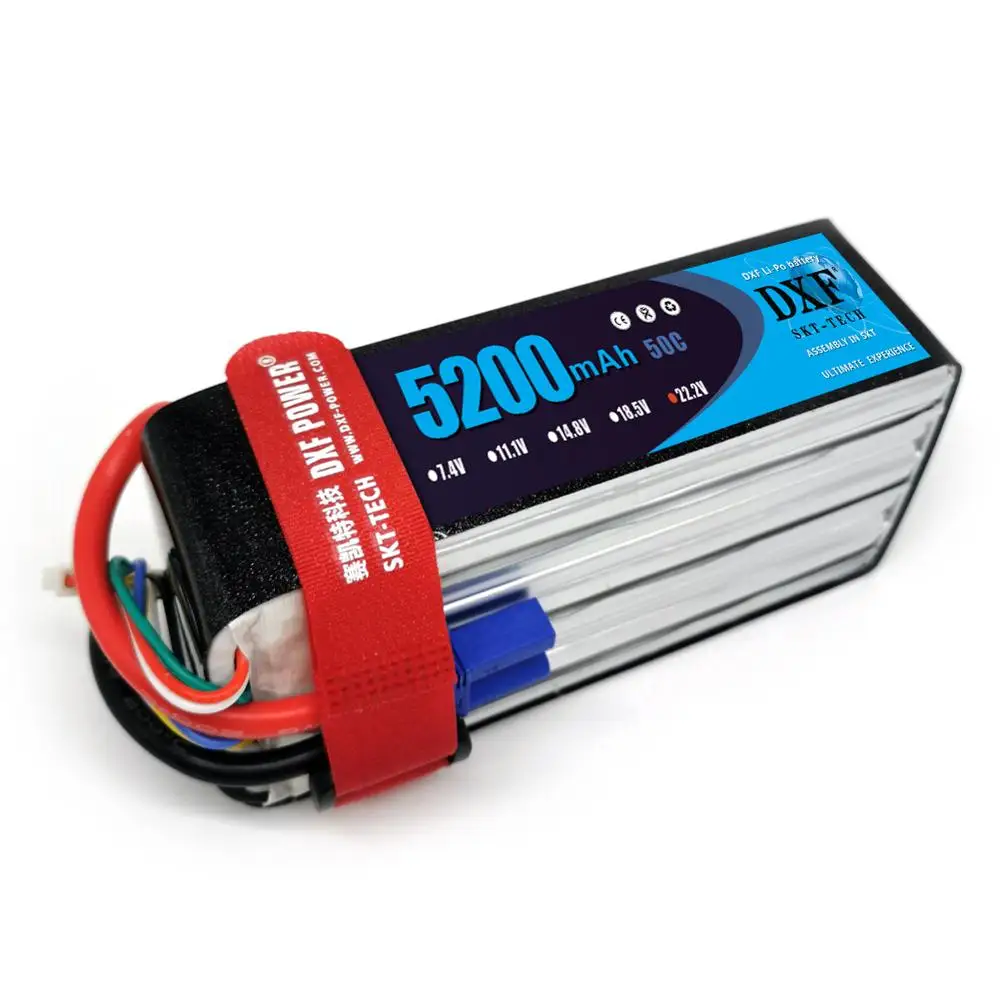 DXF мощность 22 2 в 5200 мАч 50C Макс 100C игрушки и хобби для моделей вертолетов RC