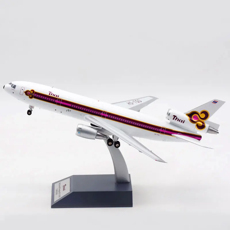 

1/200 тайский дыхательные пути авиакомпаний DC-10-30 HS-TGD модель самолета с база посадки Шестерни сплав самолет модели игрушки коллекционная