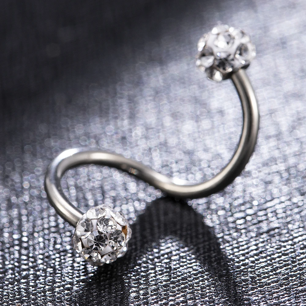 Модные женские серьги для пирсинга из нержавеющей стали | Украшения и аксессуары