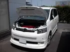 Передний капот для 2007-2014 Toyota VOXY ZRR70 Mini Van, модифицирующие газовые стойки, пружинный амортизатор из углеродного волокна, подъемный амортизатор