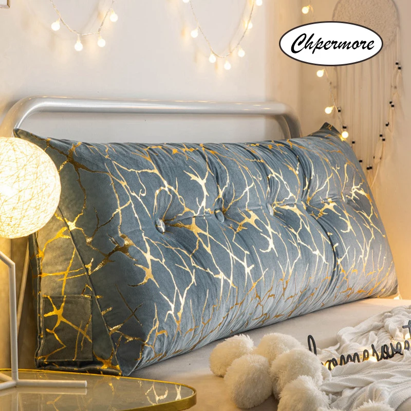 Chpermore новая стильная модная моющаяся длинная подушка простая для кровати двойная