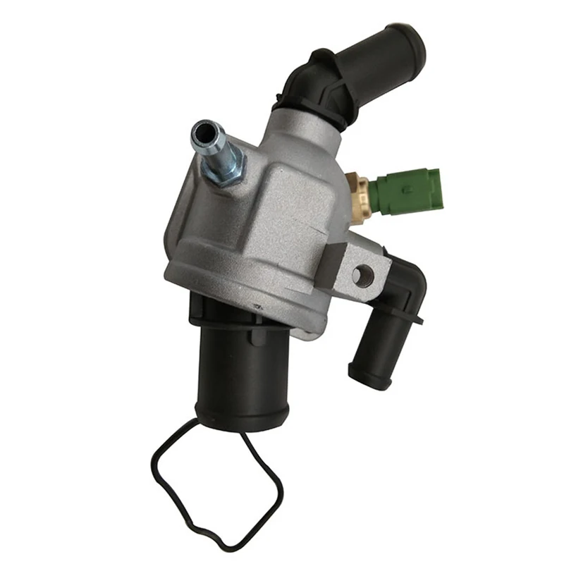 Двигатель охлаждающей жидкости на выходе термостат с корпусом в сборе для Opel