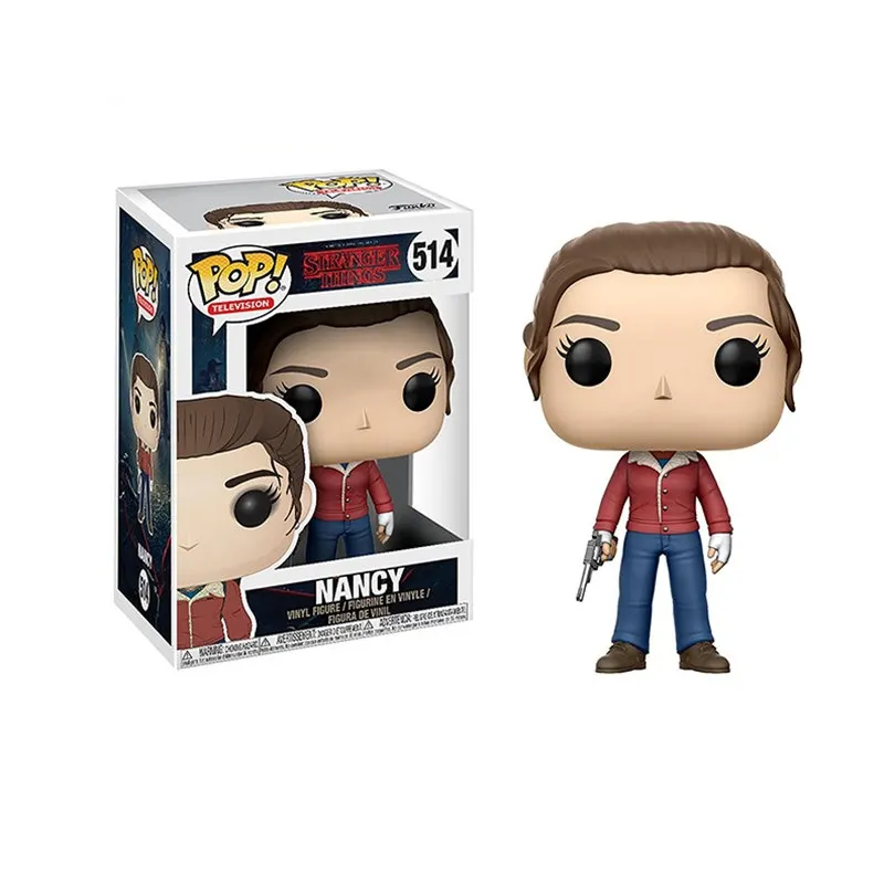 with box 514 FUNKO POP GODZILLA stranger things фигурка игрушки Коллекция Модель Виниловая фигурка Коллекционная модель с коробкой - Color: with box 514