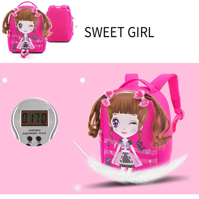 Школьные ранцы для маленьких девочек милый легкий рюкзак книг с мультяшным