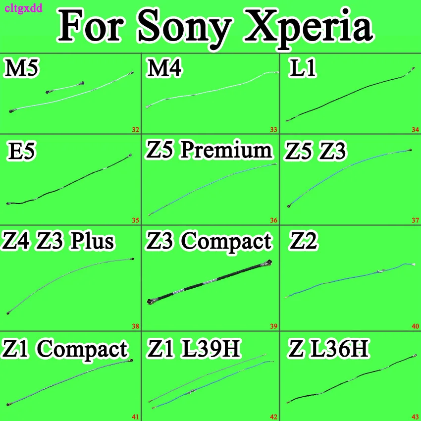 Новый гибкий кабель для Sony Xperia Z L36H Z1 L39H Z2 Z3 Z4 Z5 Premium M4 M5 L1 E5 Ultra XL39H WIFI антенна сигнала