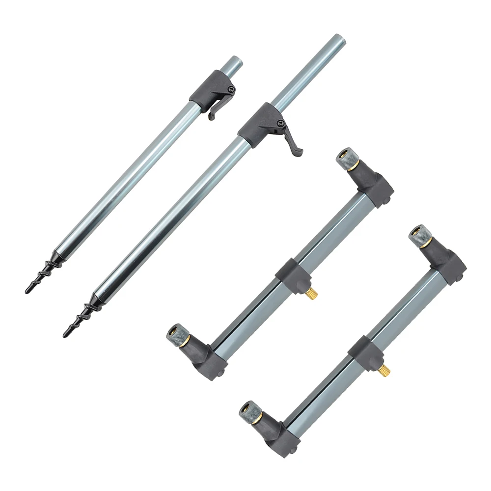 Carp Fishing Tackle Bag Rod Pod Set with bag 2pcs Buzz Bars Butt and Bank Sticks | Спорт и развлечения