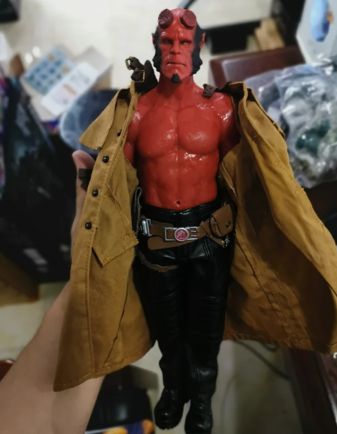 Хит продаж игрушка Hellboy Devil HT масштаб 1/6 армия Goloden ПВХ экшн фигурки модели