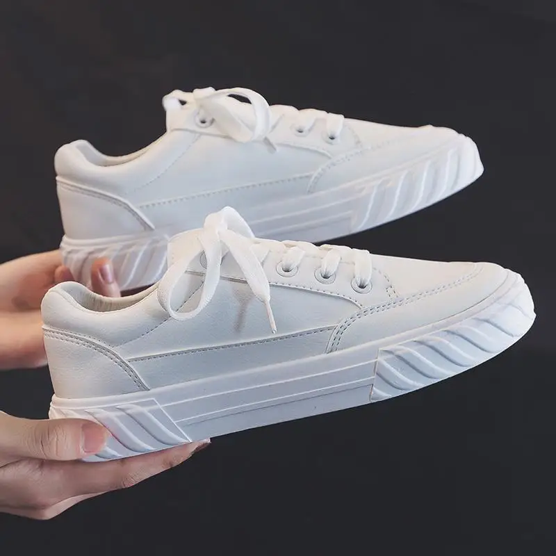 Кроссовки унисекс кожаные мягкая подошва Вулканизированная для спортивного