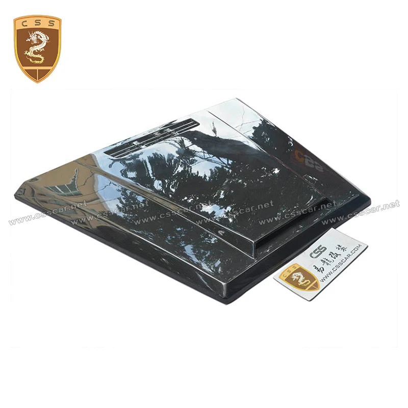 Крышка капота двигателя автомобиля из настоящего углеродного волокна для mercedes