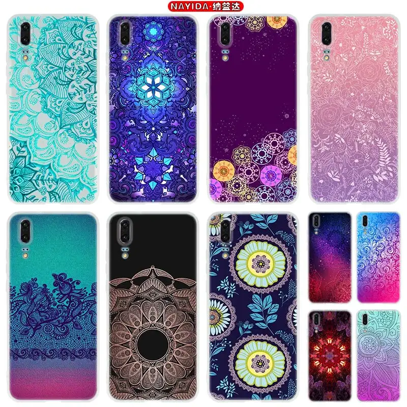 Чехол для телефона Huawei P40 P10 P20 P30 Lite Plus Pro P8 P9 P Smart Z 2019 чехол Звезда Мандала |