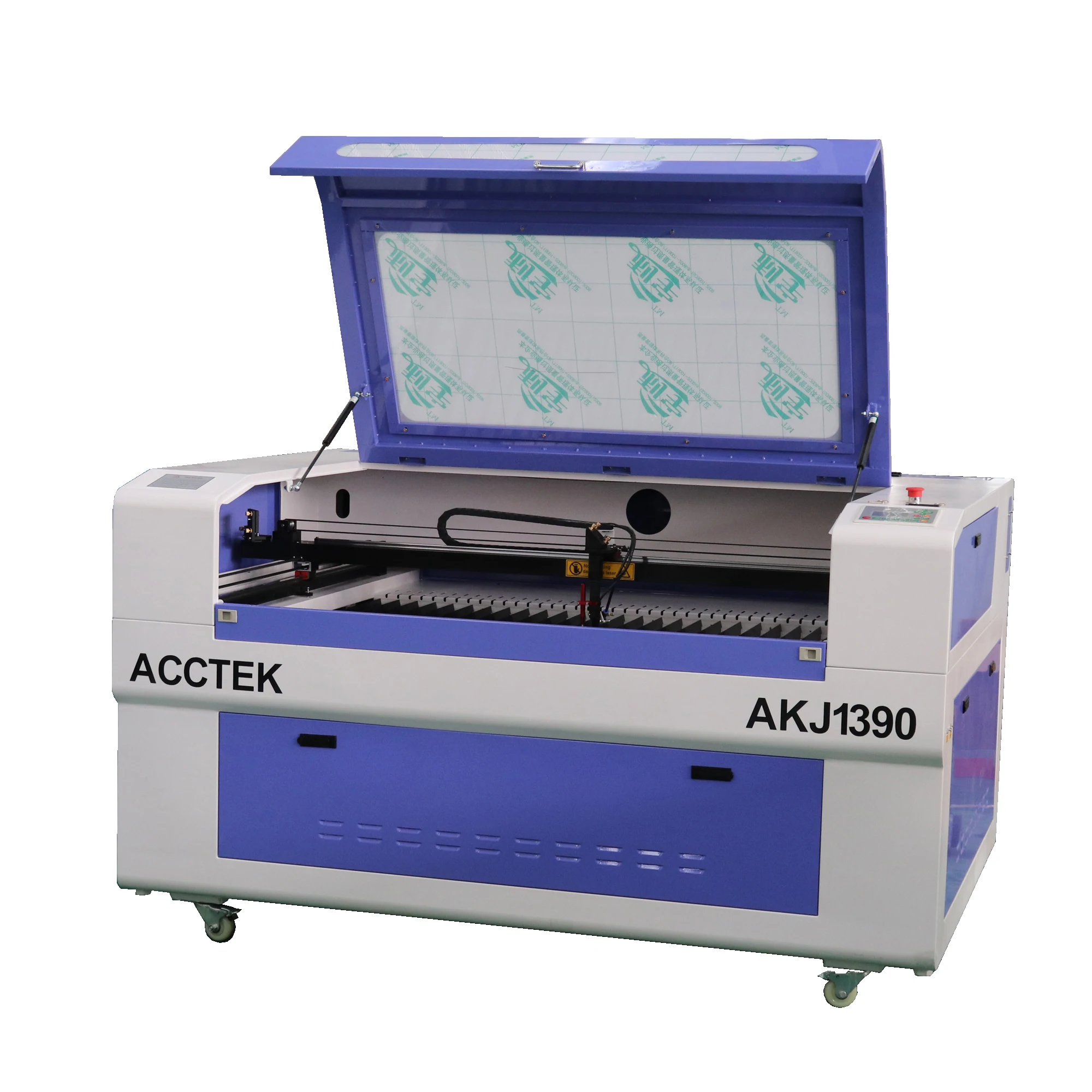 China High Precision Homemade Plastic Board Cnc CO2 Laser Machine For Cutting