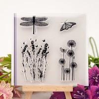 scrapbook dies arrivals clear stamps and dies rubber stamps for card making wax silicone silicone stamp dragonfly butterfly