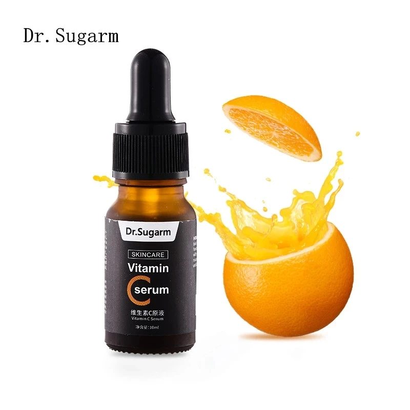 

Dr.Sugarm Vitamin C Face Serum VC Removing Dark Spots Freckle Speckle Fade Skin Care Whitening Essence Anti Winkles Beauty