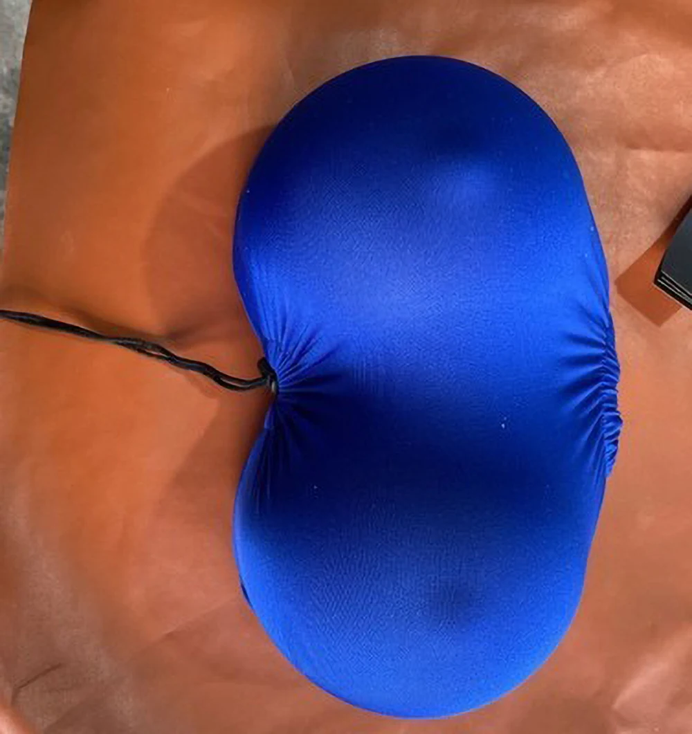 

Latex Chest Pillow High Quality Memory Foam Ergonomic Amazing Breast Cushion Decorative Pillowcase