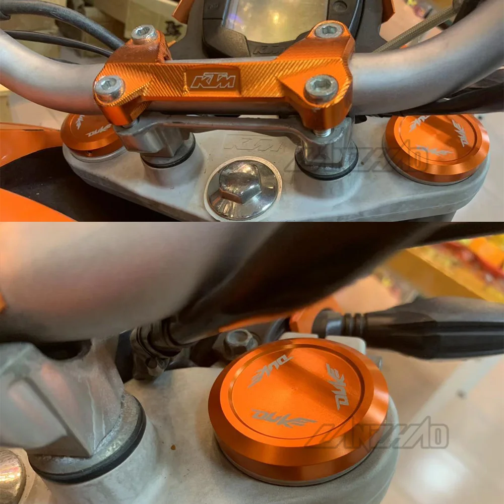 Пара мотоциклетных алюминиевых передних амортизаторов с ЧПУ для KTM DUKE 125 200 250 390 690