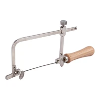 professional adjustable saw bow wooden handle of jewelry saw frame hand tools jewelers saw frame
