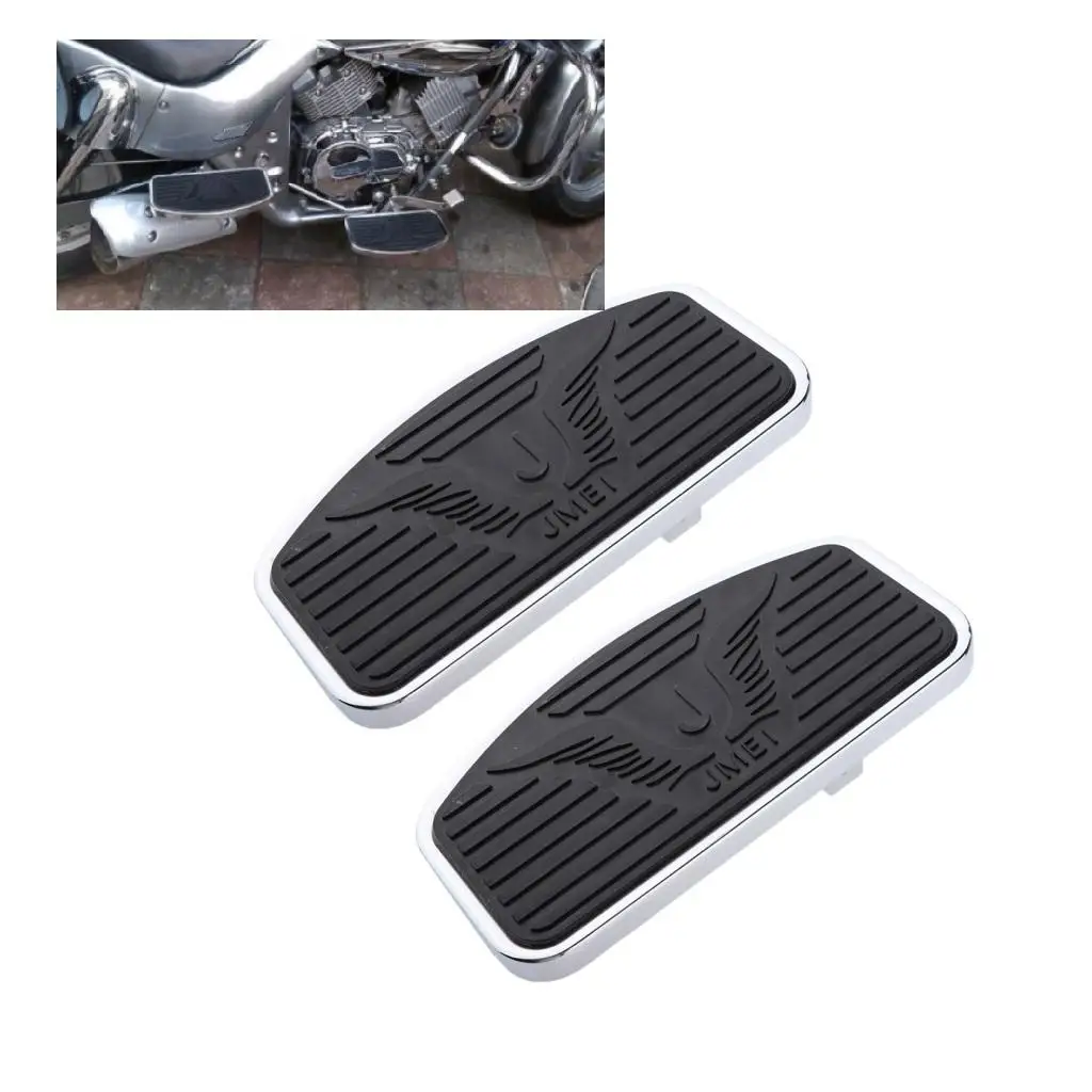 

2pcs Rider Footboard Footpeg Footrest Step Pad Powersports Body Parts