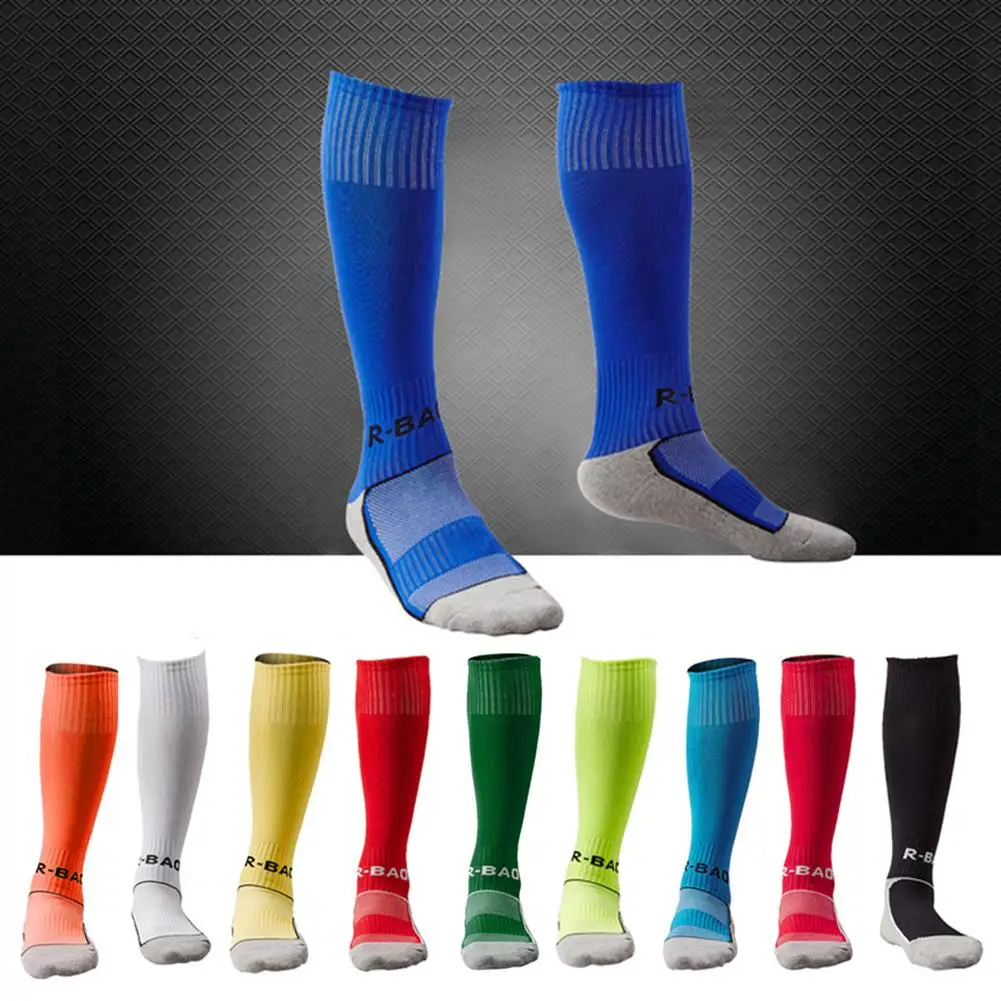 Детский спортивный дышащий футбольный носок чулки бейсбольный хоккейный