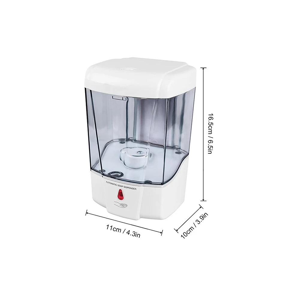 

Wall-Mounted Infrared Automatic Liquid Soap Dispenser Hand Sanitizer Container Shampoo Lotion Shower Gel Foam Bottles