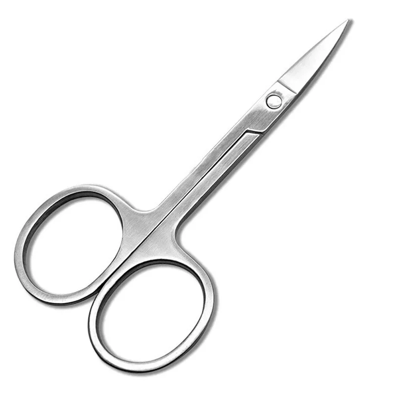 Изогнутые Ножницы для бровей наращивания ресниц из нержавеющей стали стрижки