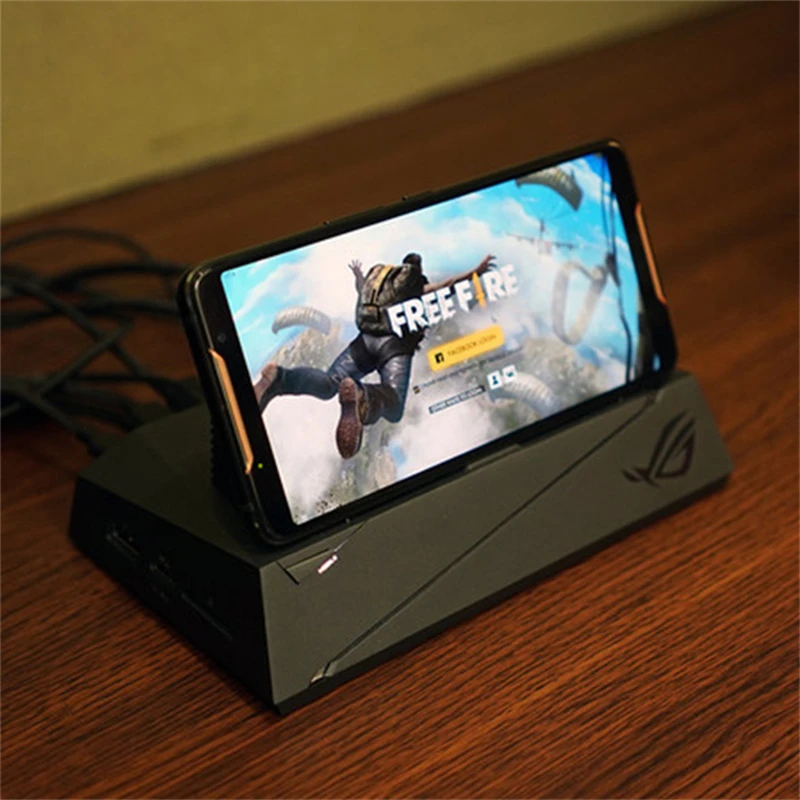 Base de ASUS ROG Original para tel&eacute;fono m&oacute;vil ROG 2 / ROG 3, soporte de apoyo para tel&eacute;fono m&oacute;vil de escritorio-3