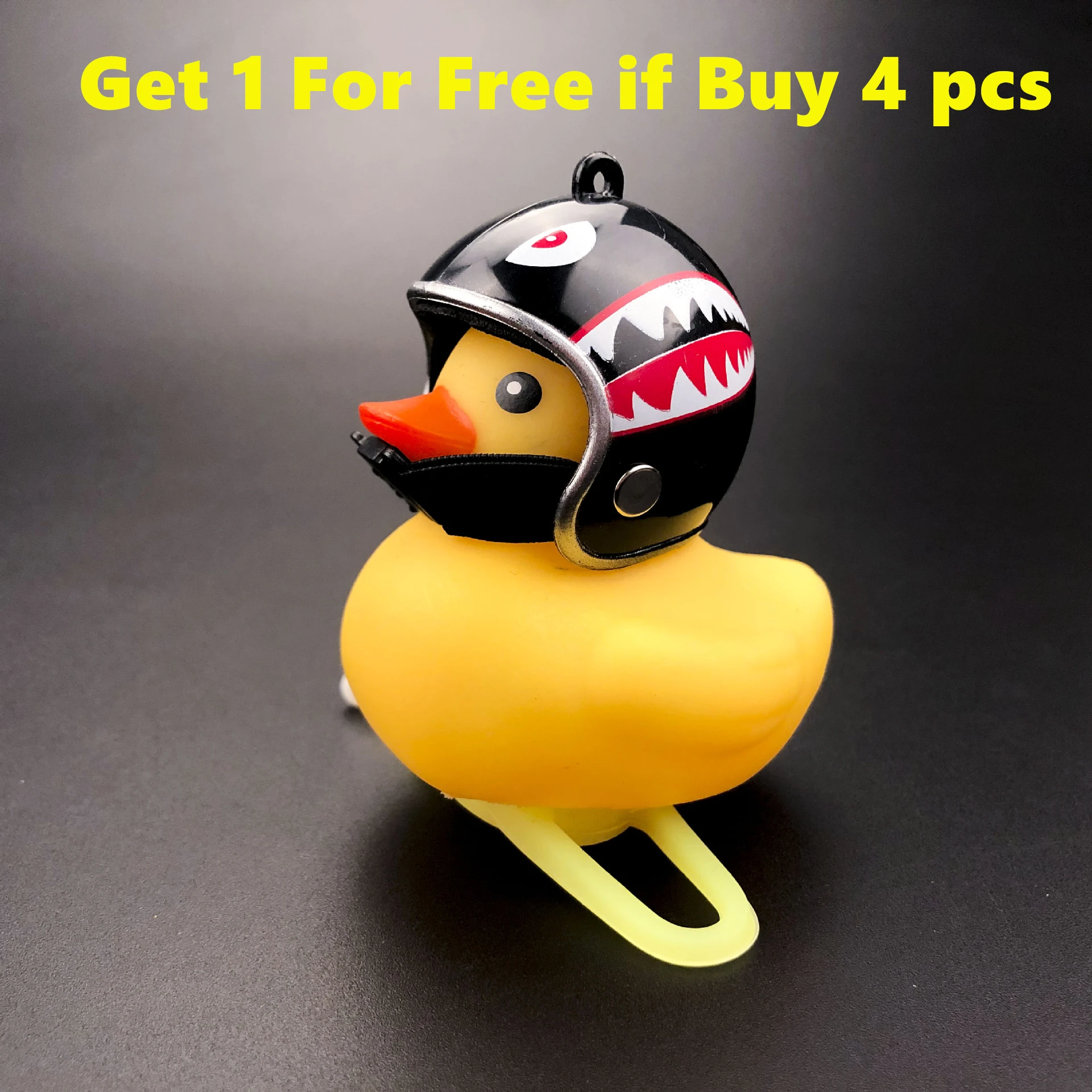 Детский велосипедный Звонок желтая утка Невидимый Электрический гудок утенок