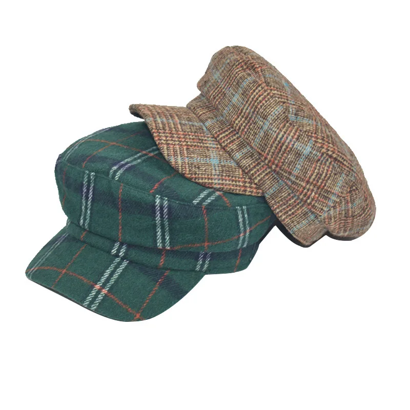 Осенне-зимний Повседневный берет для девочек уличная туристическая Кепка |