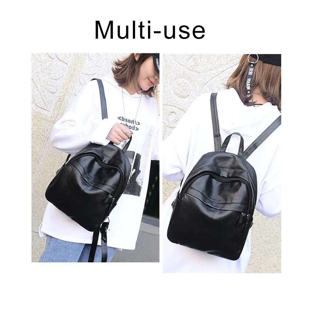 Herald Fashion качественный рюкзак из искусственной кожи для женщин модные однотонные