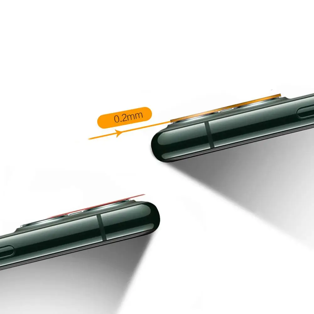 

3D Full Cover Glass Camera Protector For iphone 12 Pro Max Mini 11 0.2mm Transparent Lens Protection